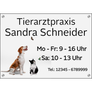Praxisschild