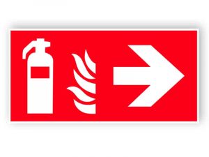 Feuerlöscher schild, gestalten sie ihre schilder