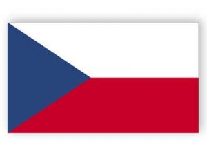 Tschechische Republik Flagge - Aufkleber
