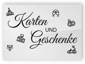 Karten & Geschenke mit Ständer