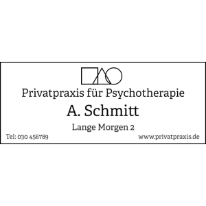 Praxisschild