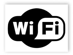 Wi-Fi-Symbol Aufkleber