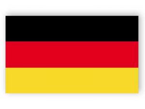 Deutsche Flagge - aufkleber