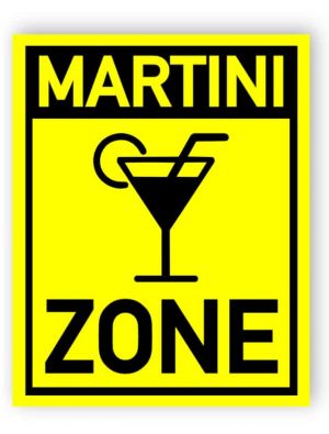 Martini Zone Schild