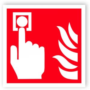 Feueralarm Schild