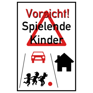 Vorsicht Spielende Kinder 1