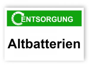 Entsorgung / Altbatterien