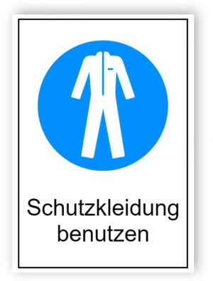 Schutzkleidung benutzen 1