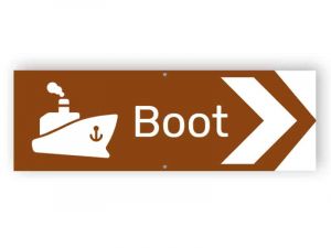 Boot Schild
