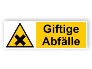 Giftige Abfälle