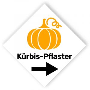 Kürbis-Pflaster Zeicher